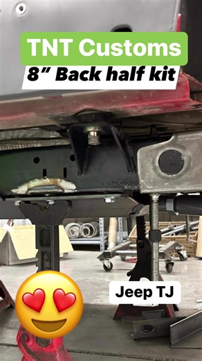 Jeep TJ 8” Back Half Kit -TNT Customs! #jeep #offroadbuild #offroad | TNT Customs