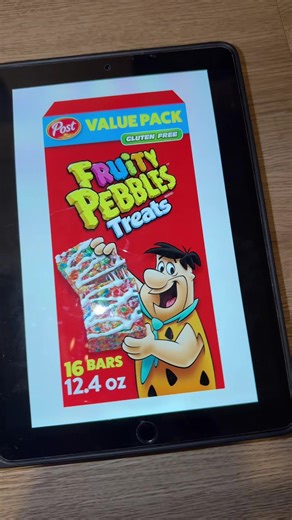 Fruity pebbles!🥣 #papersquishies #fruitypebbles