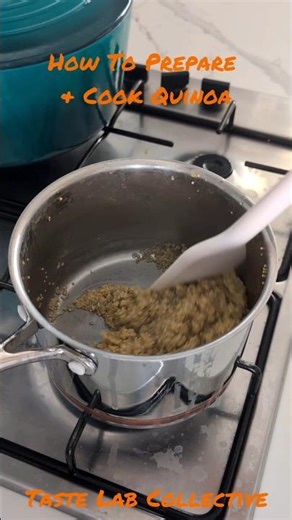 How To Cook Quinoa Perfectly #tastelabcollective #quinoa #mealprep #highprotein