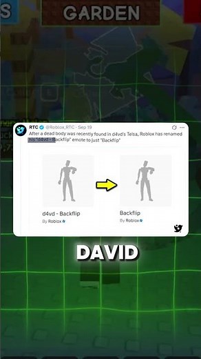 Roblox Renames “David Backflip” Emote After Tesla Scandal