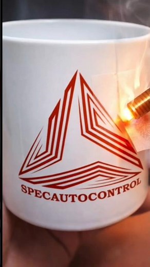 Logo Printing on a Mug 🔥 Clean Result in Seconds