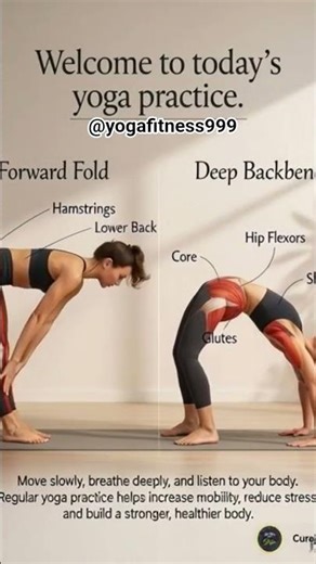 Forward Fold & Deep Backbend Yoga 🧘‍♀️ | Full Body Stretch & Flexibility Routine”