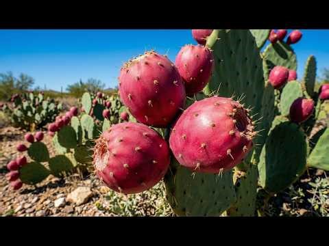 Crimson Jewel Prickly Pear: Sustainable Farming from Cactus Pads to Gourmet Harvest
