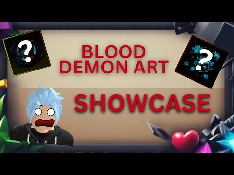 *ALL* BDA Showcase | DEMON BLADE roblox