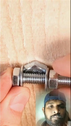 How to unscrew a bolt WITHOUT a spanner! 🛠️🔩 #LifeHacks