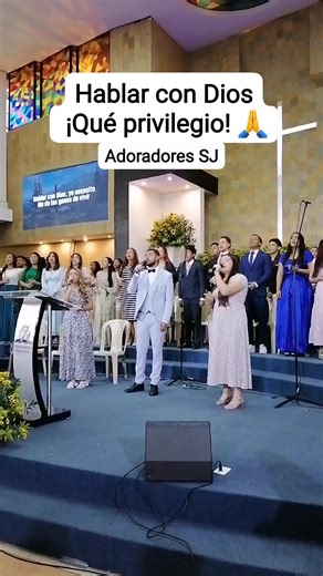 🙏 *HABLAR CON DIOS* En la oración, encuentro calma En la oración, encuentro paz Orar a Dios, refresca el alma Hablar con Dios, me da solaz Hablar con Dios, que privilegio Abrir mi alma al creador Sentir que el cielo esta abierto Y oír la voz del Salvador Grande es nuestro Dios Y las obras de su amor Y su poder es infinito Me perdonó, mi salvador Hablar con Dios, yo necesito Me da las ganas de vivir La vida en Él tiene sentido Pues sé que Él me puede oír Grande es nuestro Dios Y las obras de su