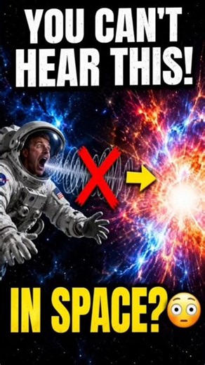 In Space, No One Can Hear You Scream 😱