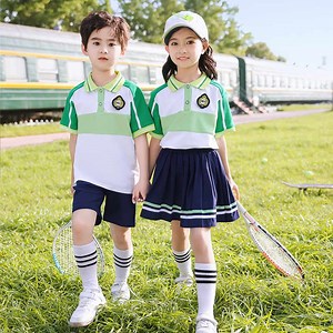 [Hot Item] Customized Student Campus Uniforms British Striped School Uniforms