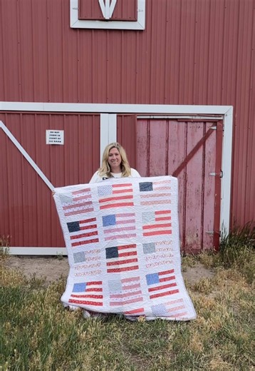 How to Create an American Flag Quilt