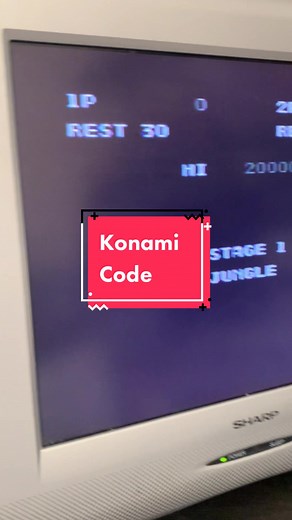 POV the first time you found out about the Konami code in the 80s 😅 #konamicode #contra #nesgames #retrogames #vintagegamer