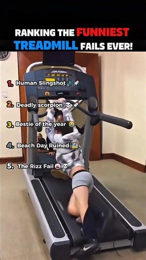 Ranking Top 5 Funniest Treadmill Fails Ever