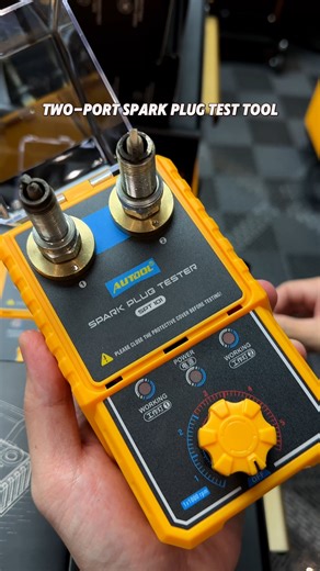 2-port spark plug test tool.#Autotul #sparkplugs | Autotul