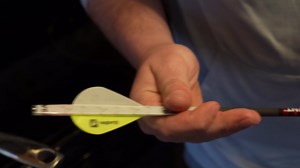 New Archery Products Quikfletch Quikspin 2" 4-Vanes Stabilizing Fletching for Increased Accuracy of Compound Bow Arrows & Crossbow Bolts - 6 Pack