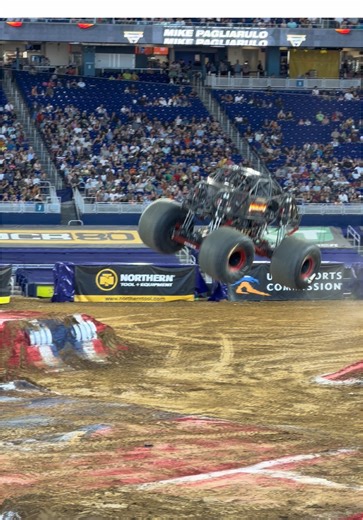 Mike Pagliarulo's Epic Freestyle Run at Monster Jam
