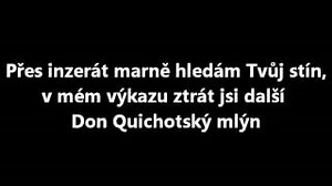 Kryštof - Inzerát
