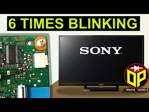 6 Times Blinking | Sony Bravia Smart LED TV Red Light Blinking 6 Times | BD9397EFV IC Datasheet