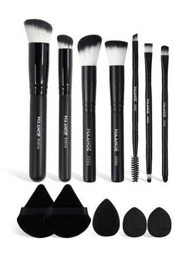 12 Pcs Makeup Tool Set With 7pcs Makeup Brush Set+5pcs Powder Puff Accessories,Blush Brush Foundation Brush Eyeshadow Brush Eyelash Brush Eyebrow Brush Lip Brush Contour Brush Loose Powder Brush Concealer Brush Makeup Tools,Brush Set,Makeup Brush Kit,Make Up Brush Set,Make Up Set Complete,Makeup Brush Set,Complete Makeup Kit,Brush Kit,Brushes Makeup Set,Makeup Gift Set,Set,Giveaways,Professional Makeup Brushes,Complete Makeup Set | SHEIN