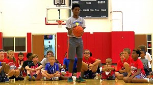 Robbie Valentine summer basketball camp