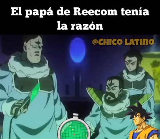 403K views · 6K reactions | El papá de Reecom trabajó para el Rey Vegeta. #DragonBall #DragonBallZ #viralvideo | Chico Latino | Facebook