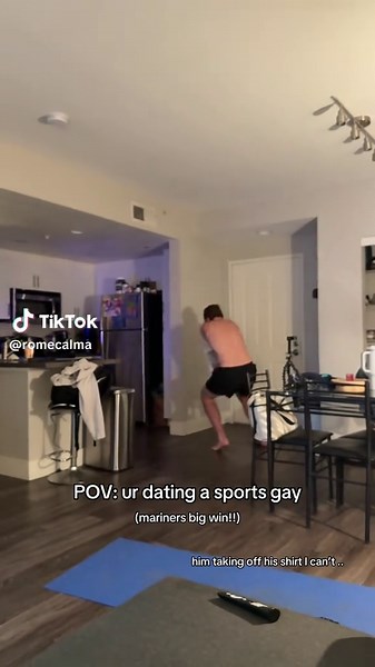 Dating a Sports Gay: Celebrating the Mariners' Win