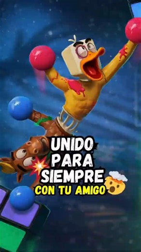 STUCK TOGETHER 🤪 PLATAFORMAS COOPERATIVO QUE ADORA SID PHILLIPS DE TOY STORY #stucktogether