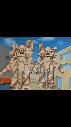 Alien Robot Monster on Instagram: "Macross! Destroids actually getting work done for once"