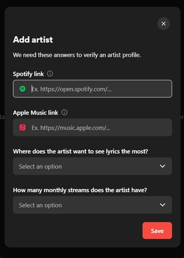 How do I add my lyrics to Spotify? - RouteNote Support Hub