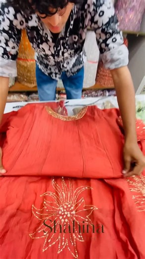 SHAHINA WEDDING CENTRE on Instagram: "PREMIUM CHURIDAR✨ HAND WORK ITEMS DM FOR ORDERS📩 * * * * * * #explorepage #reels #trendingreels #trend #onlineshopping #reelsındia"