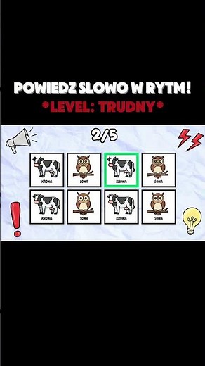 Powiedz Słowo w Rytm! - (Level Trudny) #gry #challenge #rhythmgame