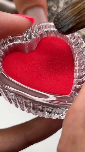 18K views · 162 reactions | Red Acrylic Holiday Nail with a Chrome Surpise Snowflake ❤️❄️ Santa, tell me if you're r | ilysmnails | Facebook