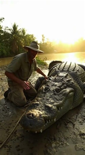 Deadly Crocodiles in the Wild — Pure Predator Power. #crocodile #dangerousanimals #wildlife