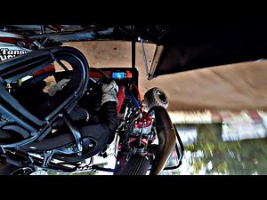 Crazy Outlaw Kart Crash at Millbridge Speedway...