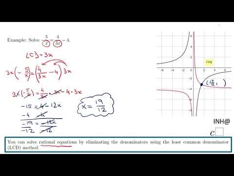 INH: Solving Rational Equations