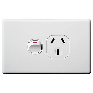 Classic Single Power Outlet 250V 10A | Classic Outlets | Voltex Classic | Voltex Electrical