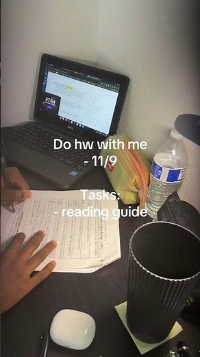Do homework with me - 11/9 #fyp #study #studytok #studywithme