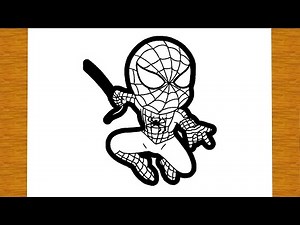 COMMENT DESSINER SPIDERMAN | Dessins faciles