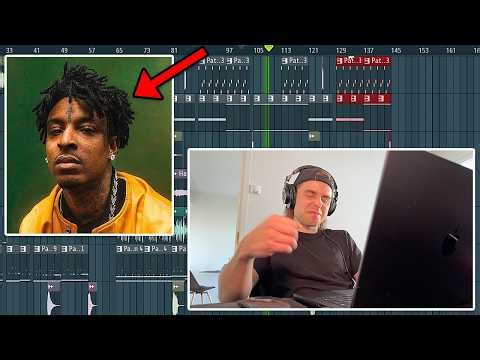 Making a Key Glock & 21 Savage Type Beat with a BEAT SWITCH | FL Studio Cookup