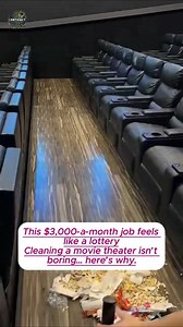 This $3,000-a-month job feels like a lottery Cleaning a movie theater isn’t boring… here’s why. They don’t just clean theaters… they find surprises For some cleaners, every shift feels like a game of chance. Small surprises turn an ordinary job into something different. 💭 Would you take a job like this? certifact story #RealLifeStory #WorkLife #HiddenSurprises #EverydayHeroes #ShortStory | Certifact