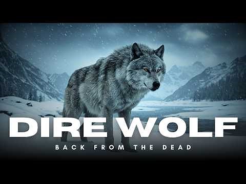 Dire Wolf Brought Back To Life Documentary - Dire Wold De-Extinction Explained