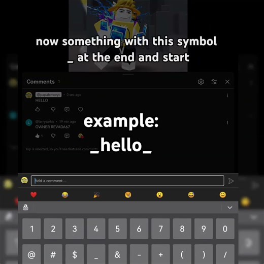 How to change your youtube comment font style