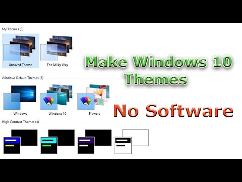 How to make themepack for windows 10 with sound
