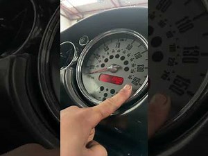 How to reset the service in the Mini Cooper?