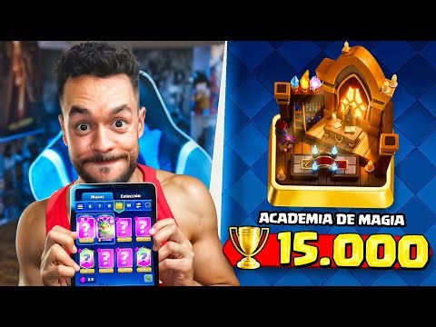 I GET 15,000 CUPS WITH THE MOST BROKEN DECK IN CLASH ROYALE - TheGrefg