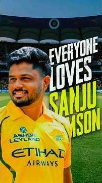 Why Everyone Loves Sanju Samson #sanjusamson #ipl #chennaisuperkings #dhoni #love #csk #cskfans