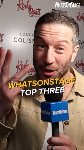 Matt Cardle | WhatsOnStage Top Three #Musicals #Plays #ShowTunes #WhatsOnStageTopThree
