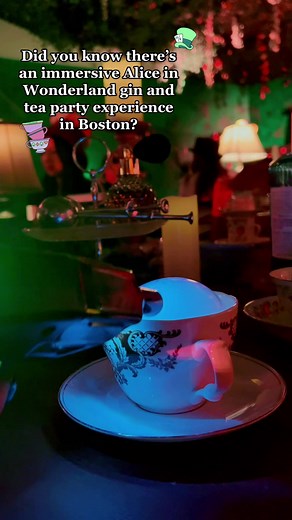 Alice in Wonderland Gin & Tea Party Experience in Boston
