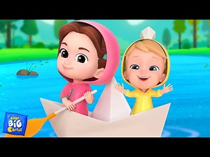 Row Row Row Your Boat, Nursery Rhymes and Songs for Kids - Videos For Kids