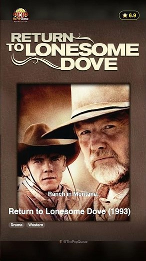 Return to Lonesome Dove (1993) — ThePopQueue #Shorts