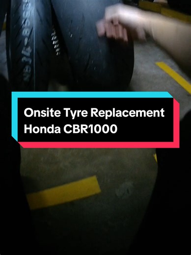 Mobile Onsite Tyre Replacement for Honda CBR1000
