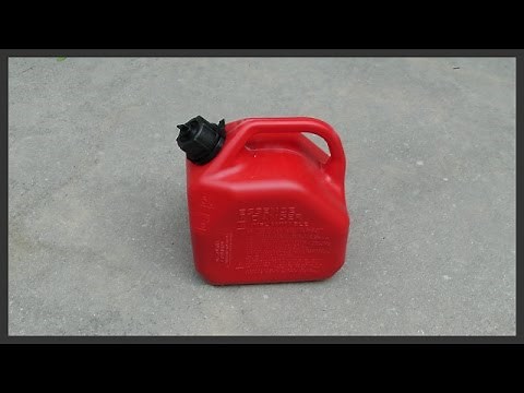 How to use a Scepter gas can